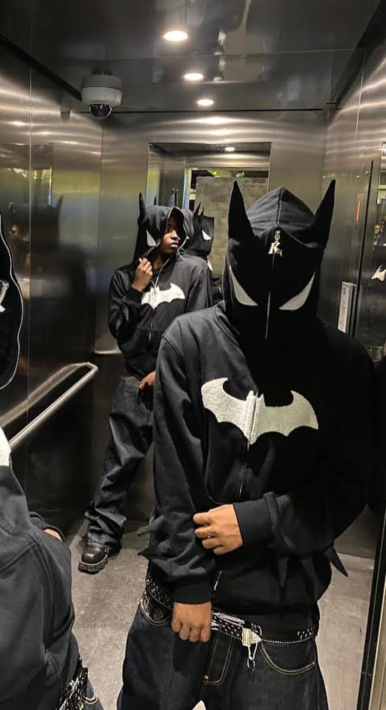 Batman Full Zip-Up Hoodie