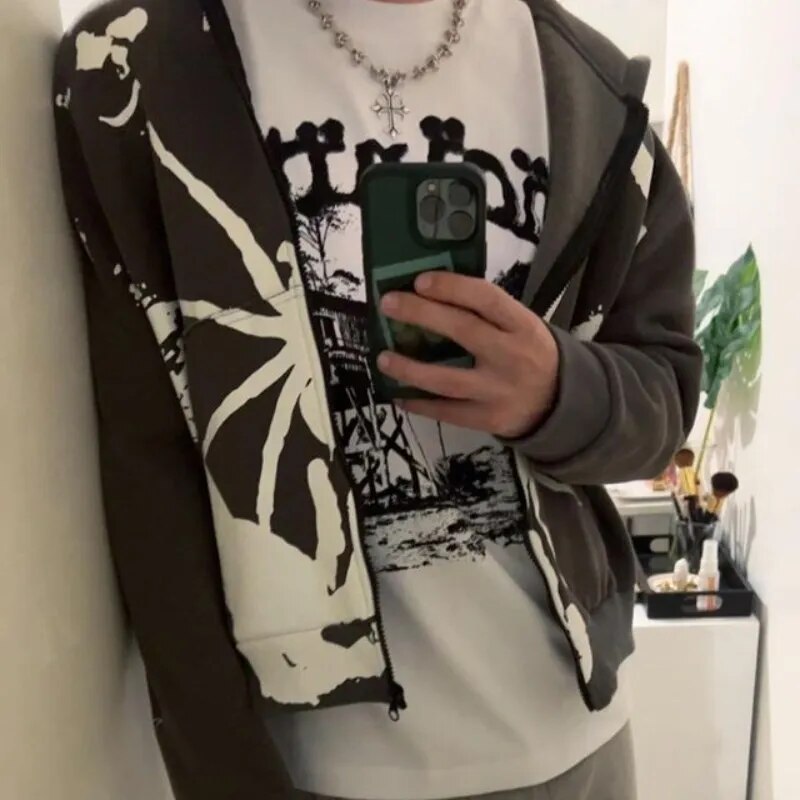 Spider Core Zip-Up Hoodie