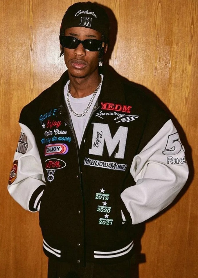 Mr. Enjoy Money Varsity Jacket