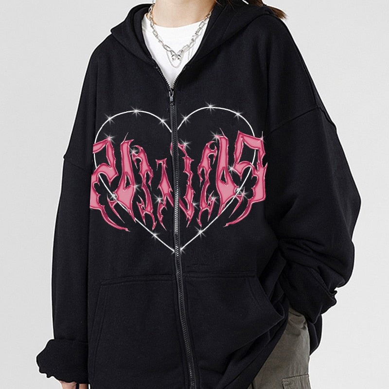 Lethal Love Zip-Up Hoodie