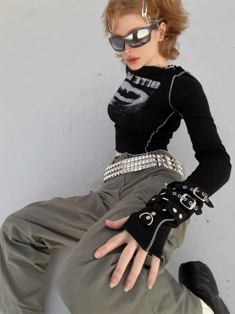 Bite Me Knit Crop Sweater