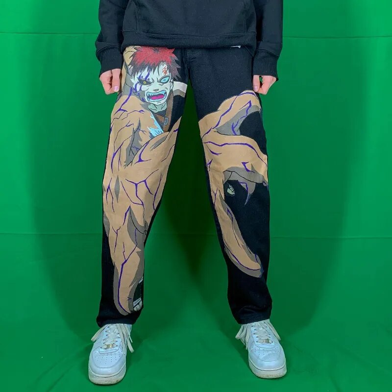Gaara's Rage Slim Straight Jeans