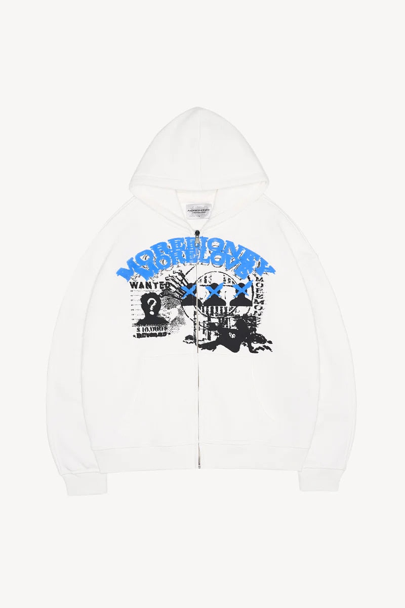 More Money Zip Up Hoodie