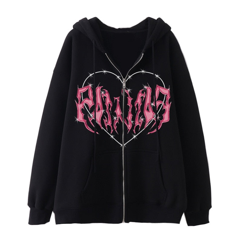 Lethal Love Zip-Up Hoodie