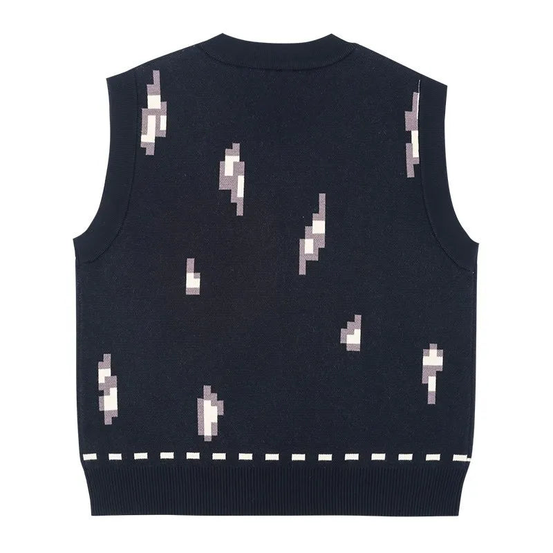 Cyber Soul Knit Sweater Vest