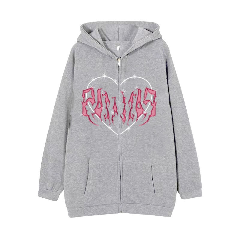 Lethal Love Zip-Up Hoodie