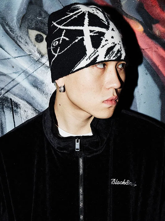 Chaotic Mind Knit Beanie