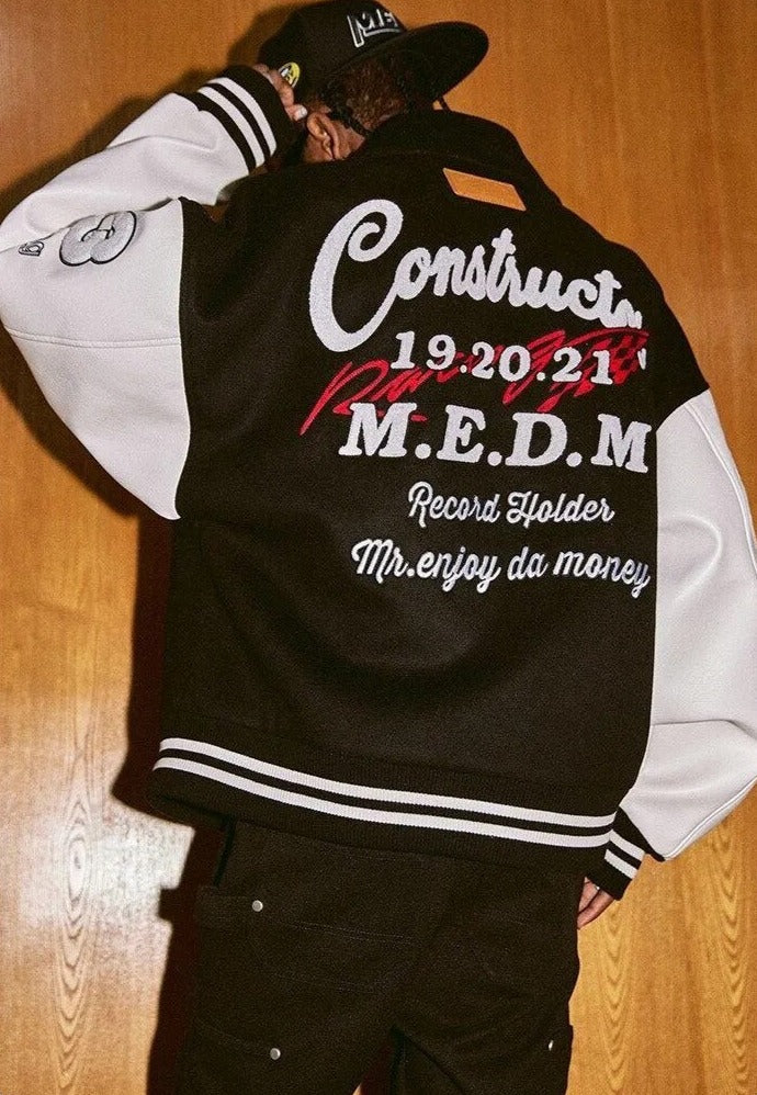 Mr. Enjoy Money Varsity Jacket