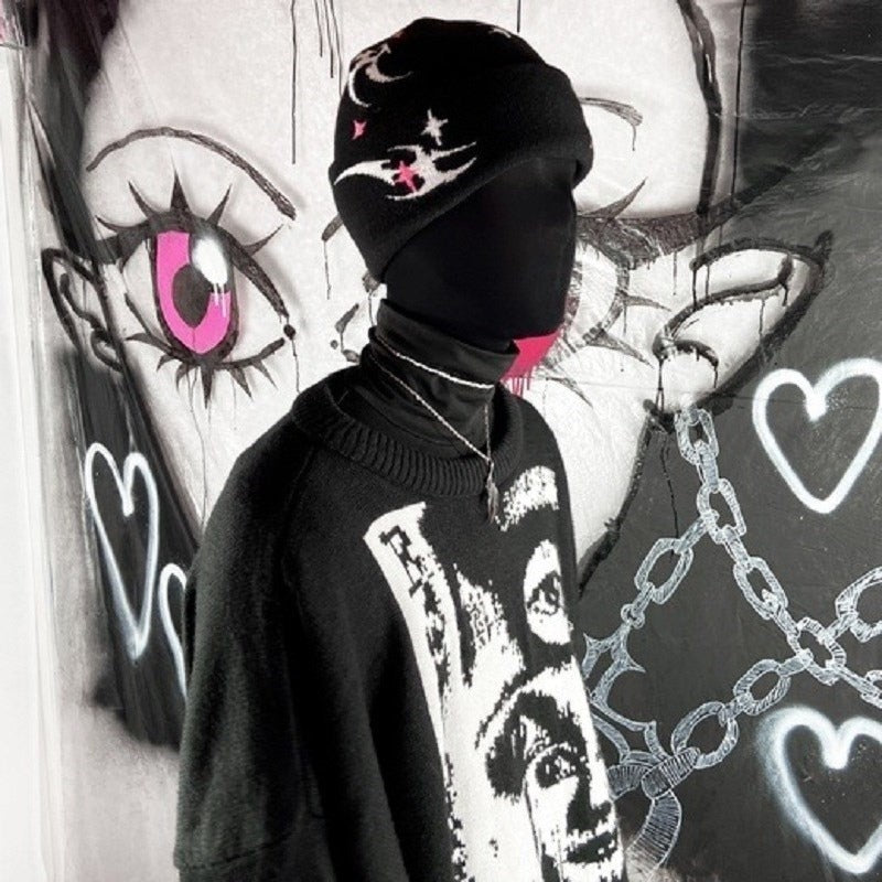 Distant Galaxy Knit Beanie