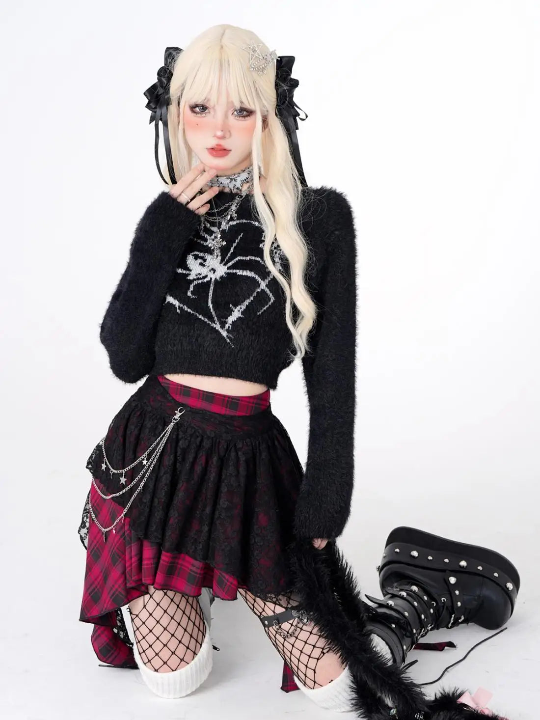 Spider Heart Sweater