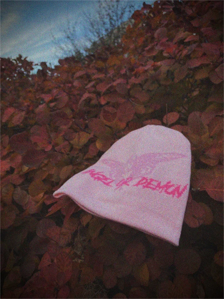 Angel or Demon Knit Beanie