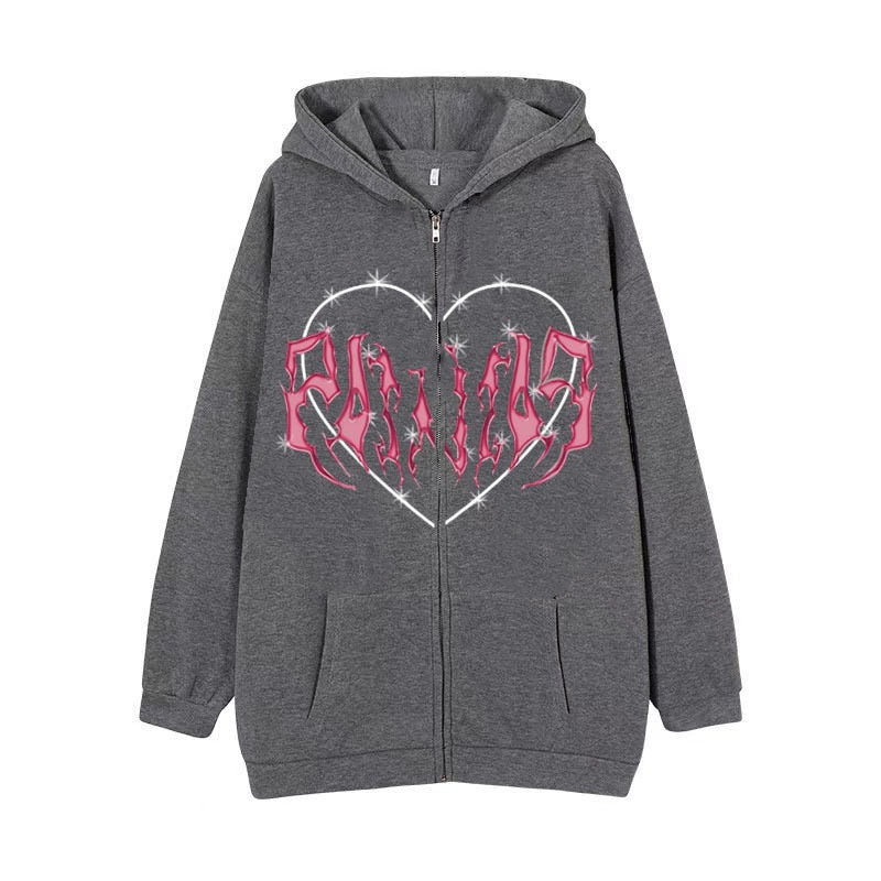 Lethal Love Zip-Up Hoodie