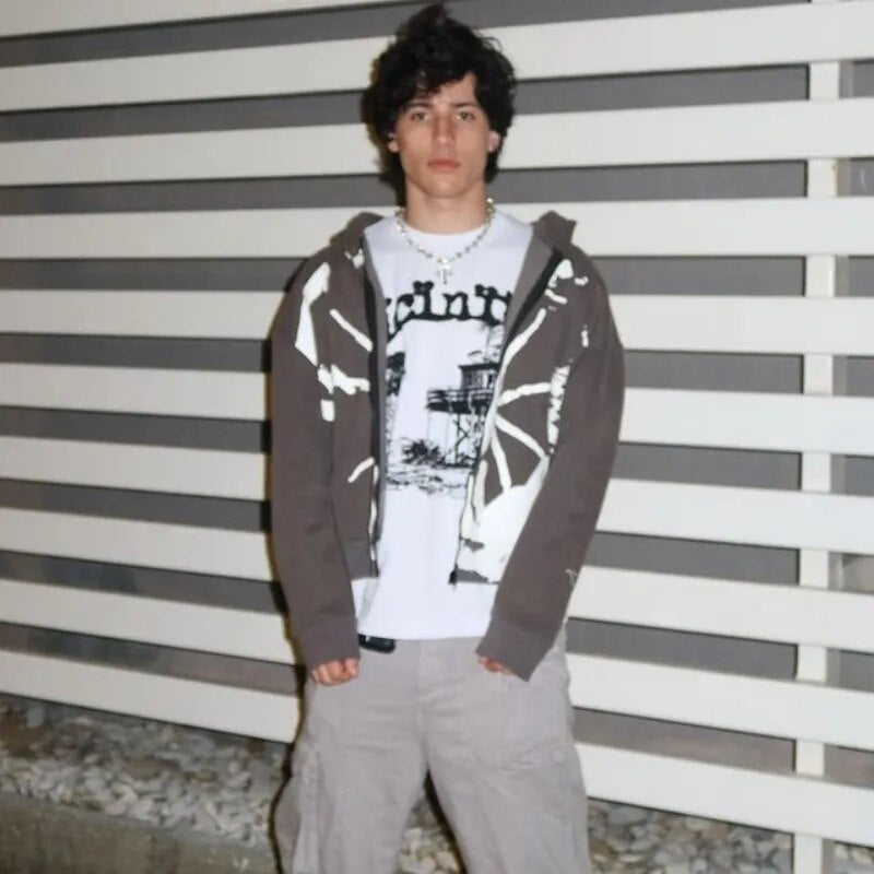 Spider Core Zip-Up Hoodie