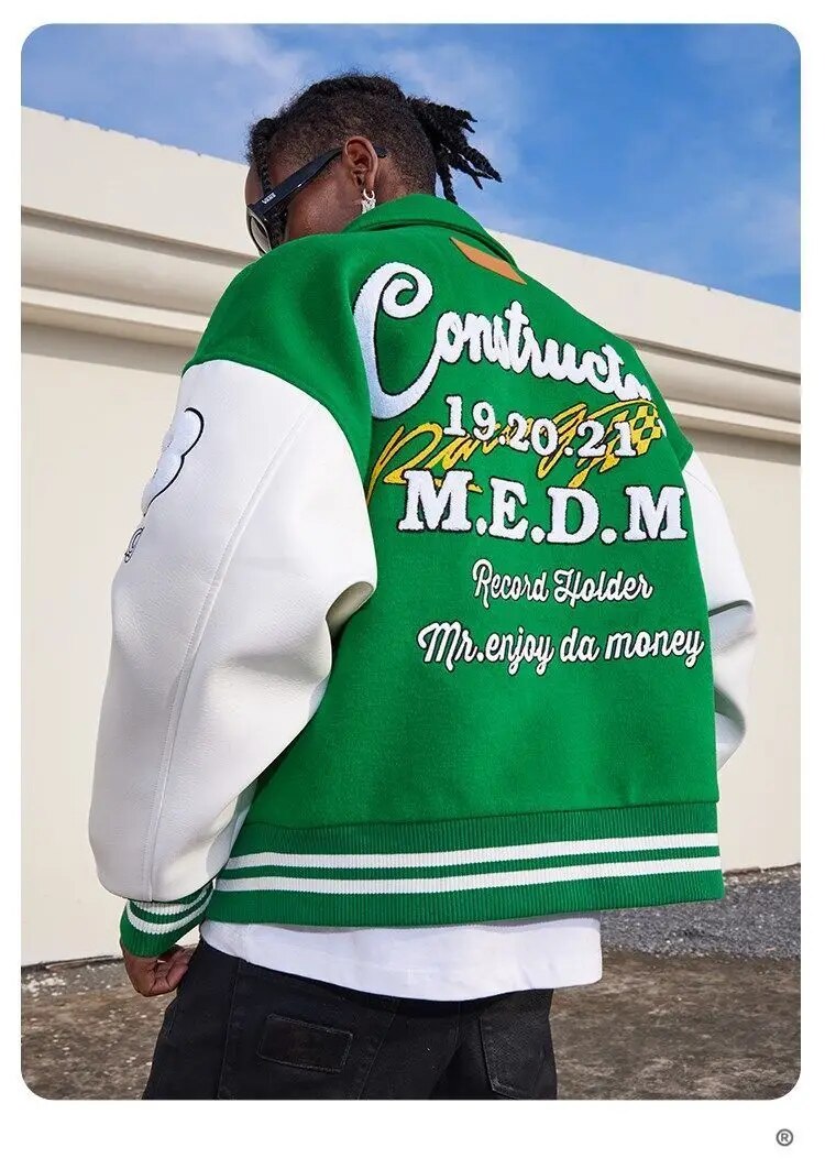 Mr. Enjoy Money Varsity Jacket