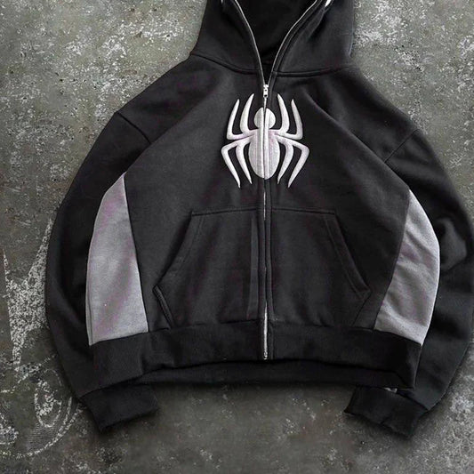 Spiderman Crest Full Zip Hoodie