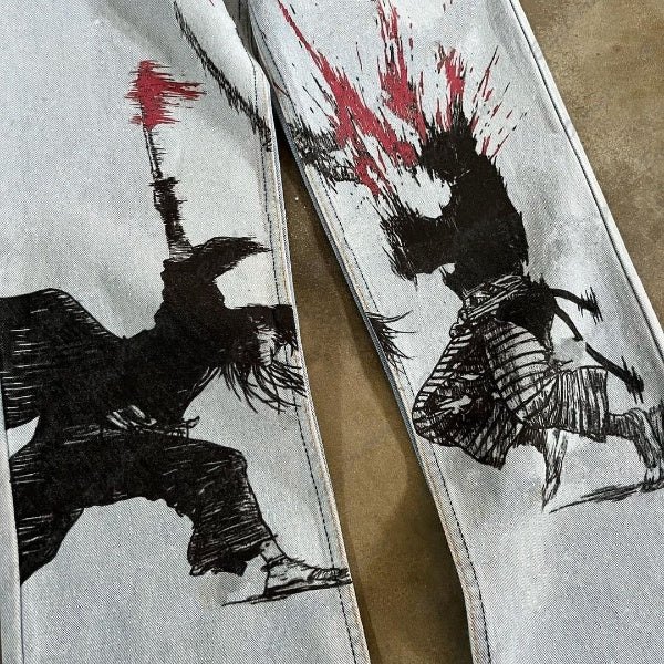 Miyamoto Musashi Wide Leg Jeans
