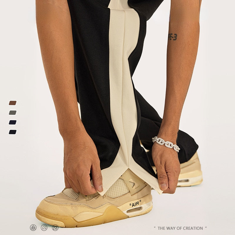 Luxury Two-Tone Trackpant