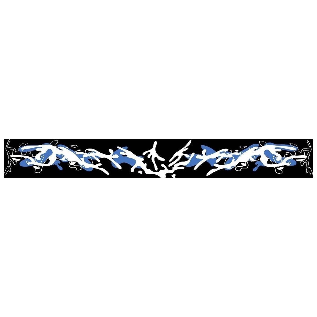 Chaotic Camo Knit Scarf