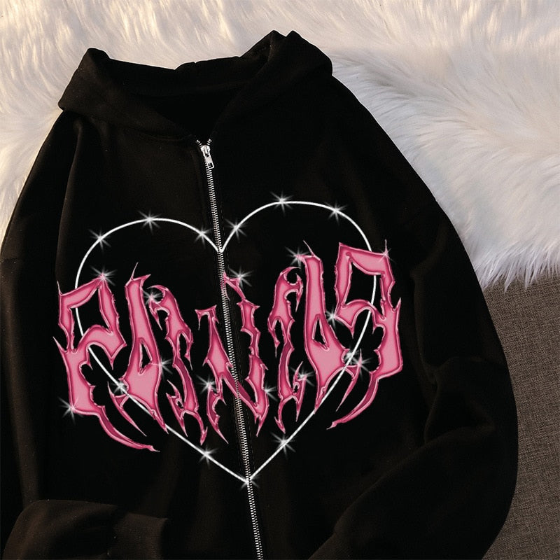 Lethal Love Zip-Up Hoodie