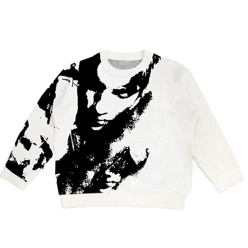 Out The Shadows Knit Sweater
