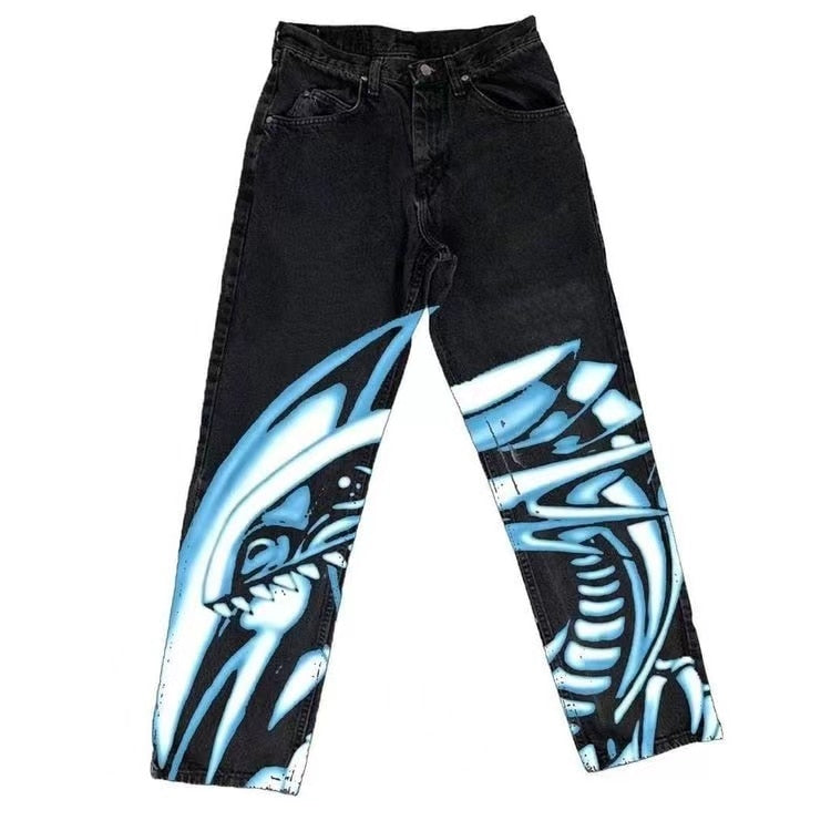 Silver Dragon Denim Jeans