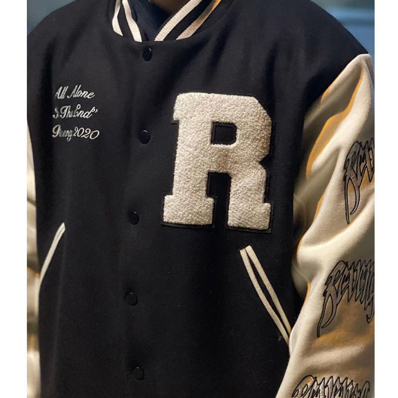 Revenge Skull Varsity Jacket