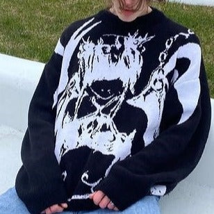 Dark Angel Knit Sweater