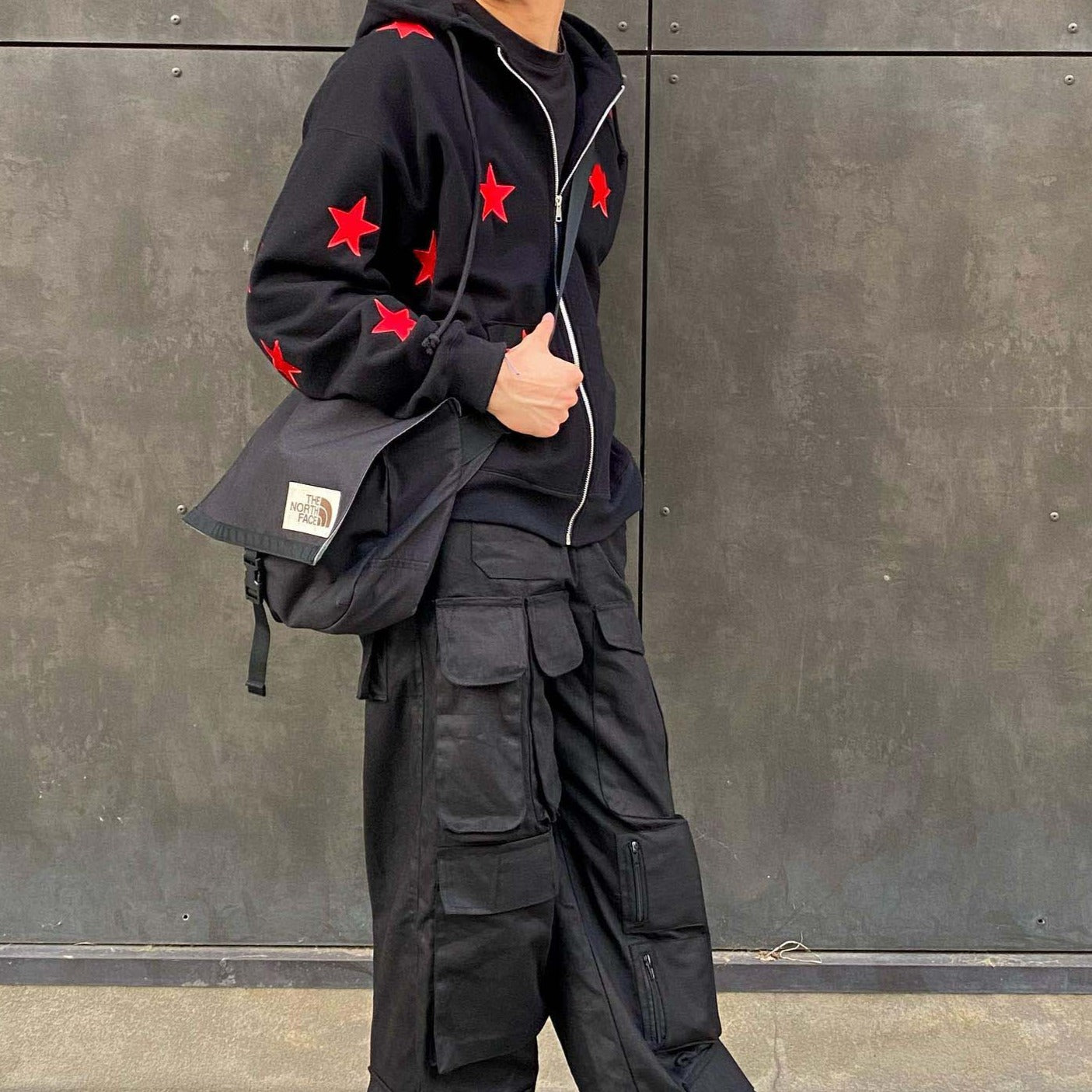 R Star Zip Hoodie