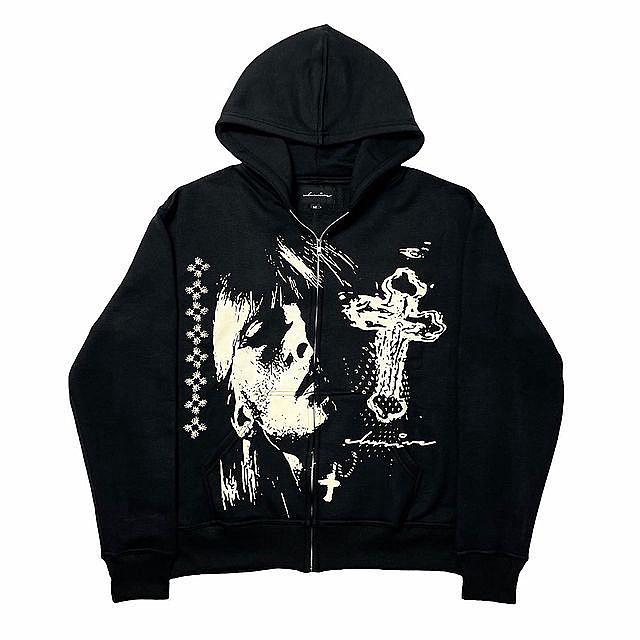 God's Son Zip Up Hoodie