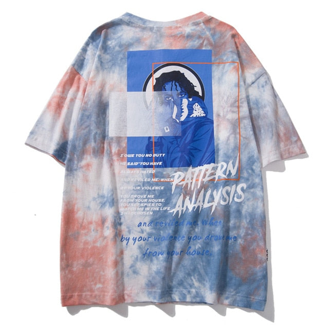 Tie-dye Non-Violence Tee - SHIRO KAGE