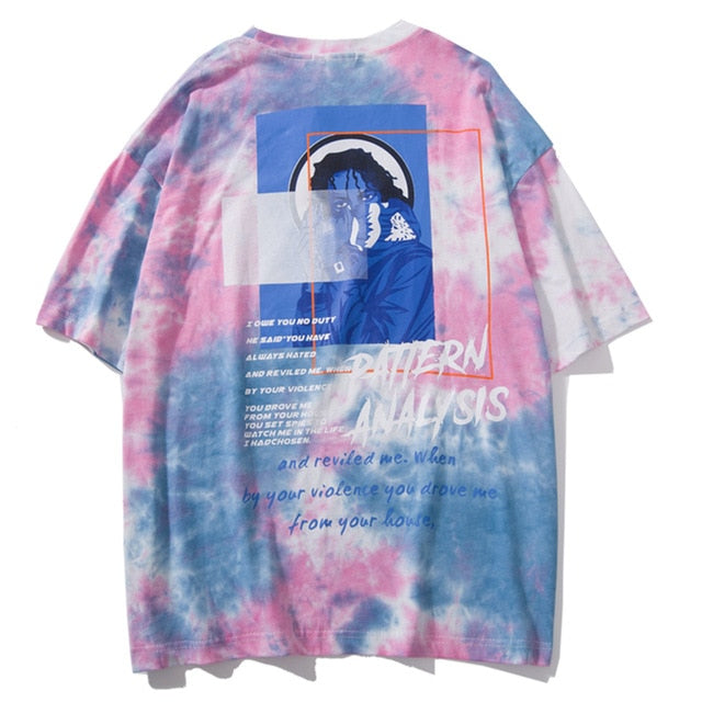 Tie-dye Non-Violence Tee - SHIRO KAGE