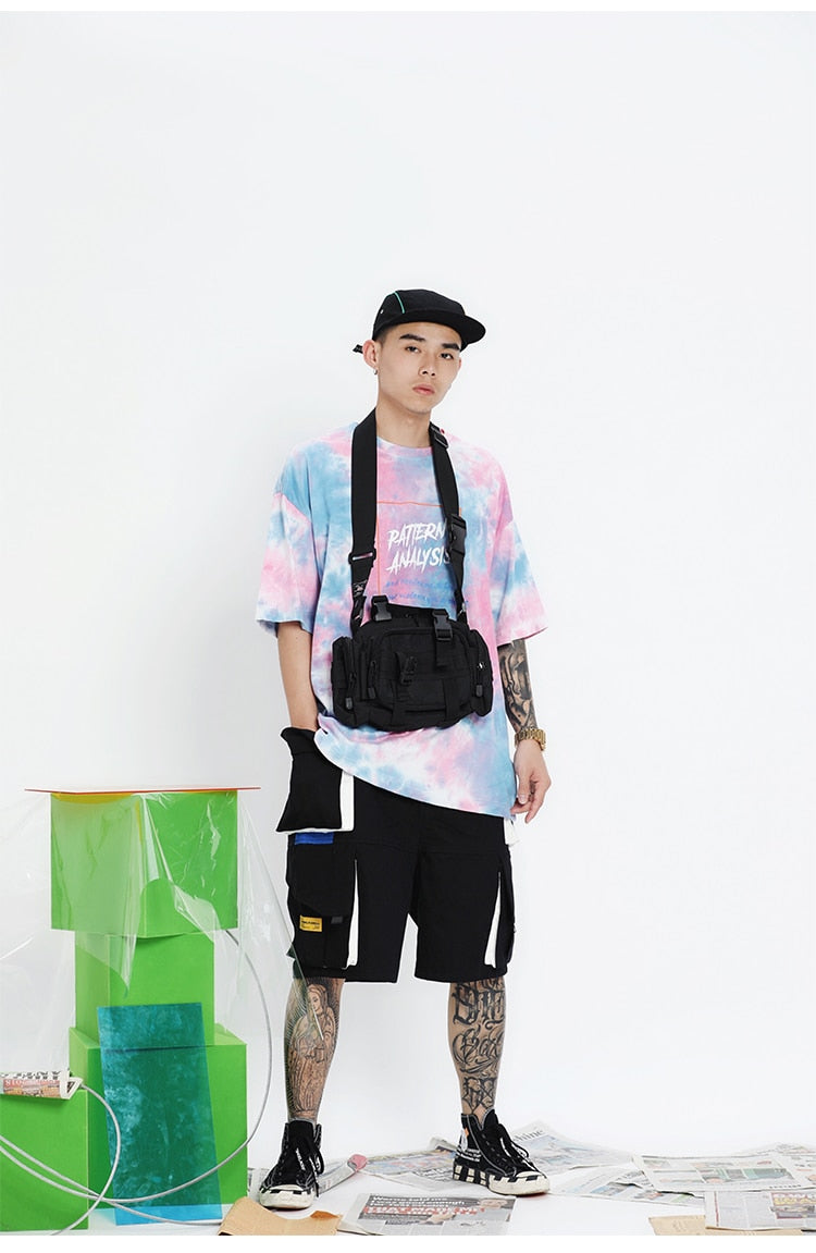 Tie-dye Non-Violence Tee - SHIRO KAGE