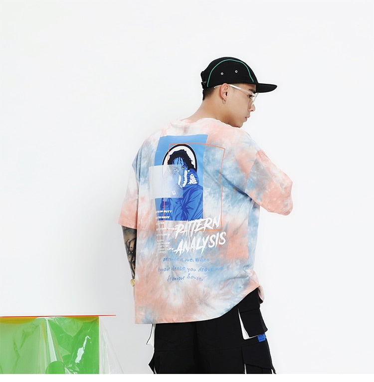 Tie-dye Non-Violence Tee - SHIRO KAGE