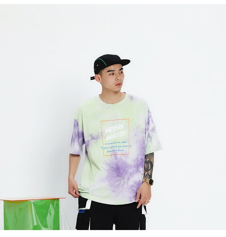 Tie-dye Non-Violence Tee - SHIRO KAGE