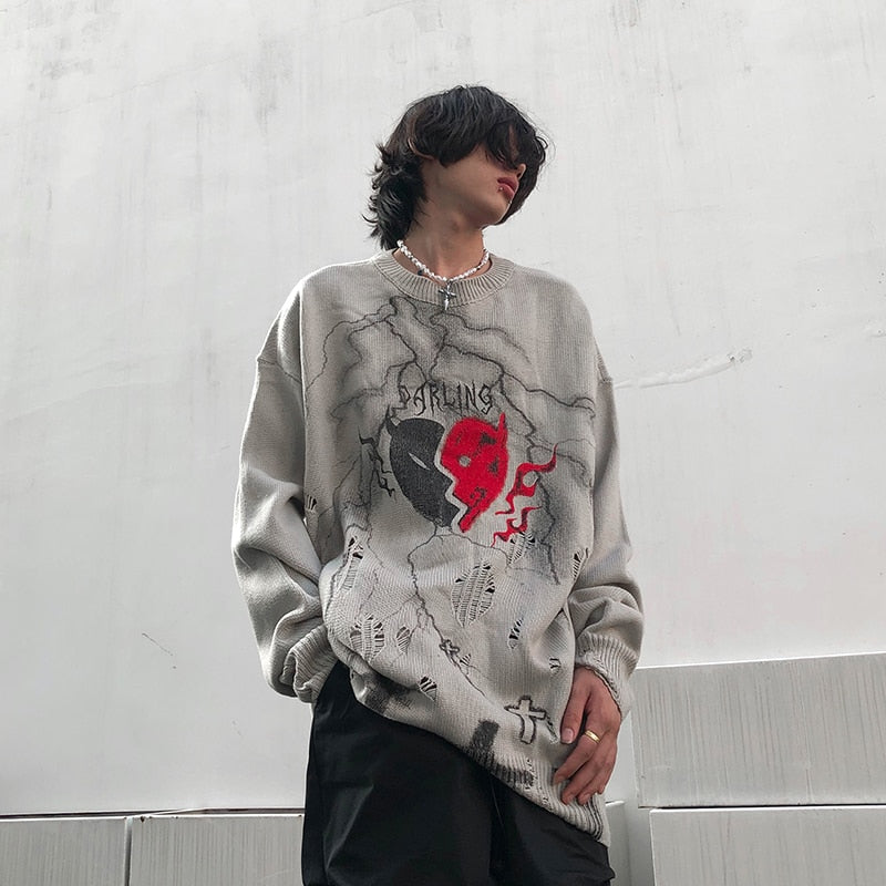 Evanescence Knit Sweatshirt - SHIRO KAGE