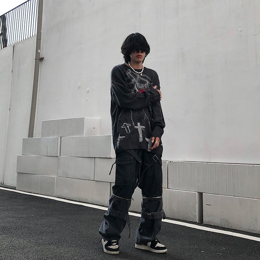 Evanescence Knit Sweatshirt - SHIRO KAGE