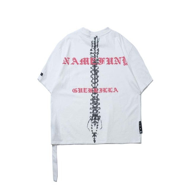Chrome Spine Tee - SHIRO KAGE