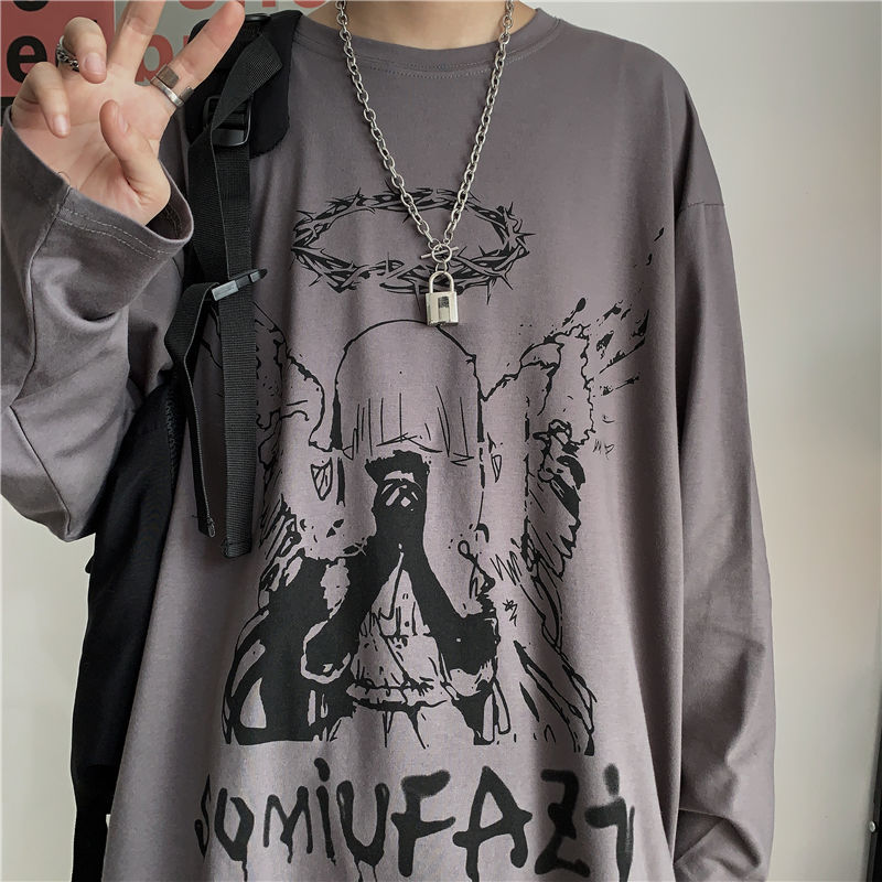 Praying Angel L/S T-Shirt - SHIRO KAGE