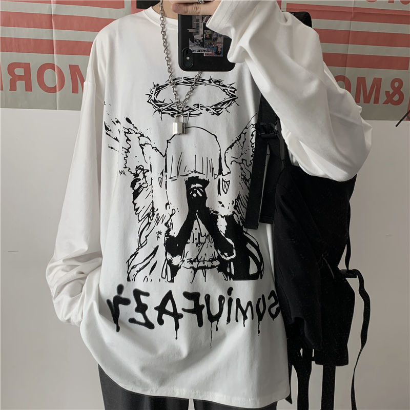 Praying Angel L/S T-Shirt - SHIRO KAGE