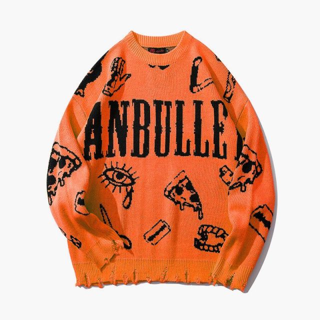 Corrosive Anbullet Knit Sweatshirt - SHIRO KAGE