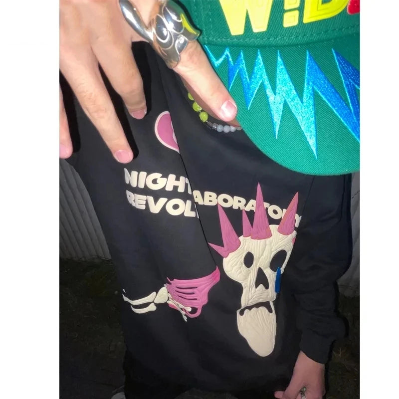 Night Lab Revolt Sweatshirt - SHIRO KAGE