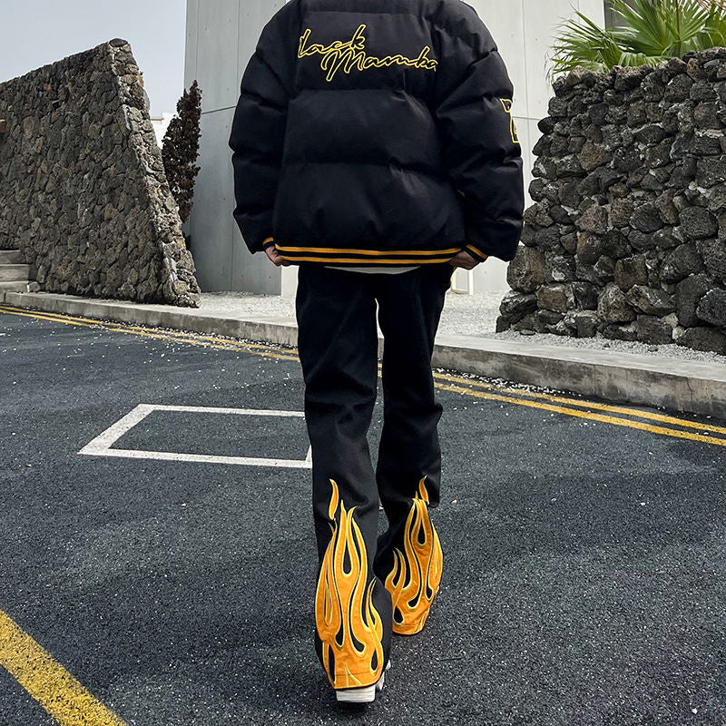 Fire Starter Flare Pants - SHIRO KAGE