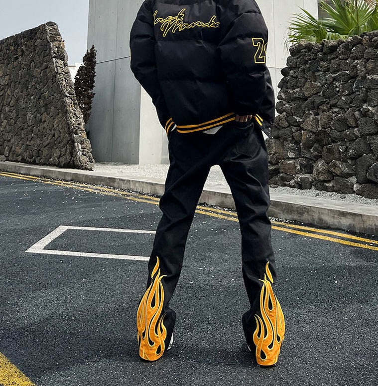 Fire Starter Flare Pants - SHIRO KAGE