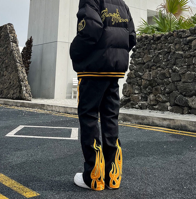 Fire Starter Flare Pants - SHIRO KAGE