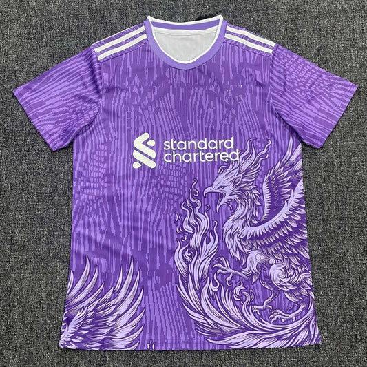 Purple Flame Phoenix Soccer Jersey