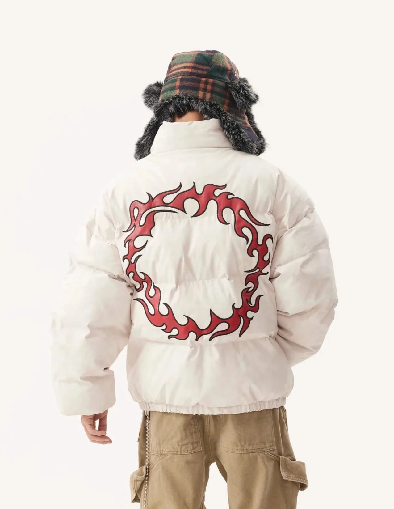 Fire Branded Puffer Jacket