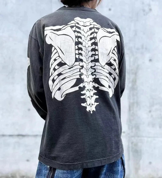 Skeleton L/S T-Shirt