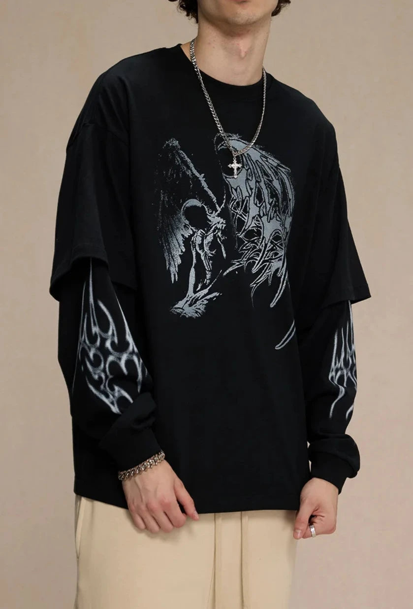 Dark Angel's Return L/S T-Shirt