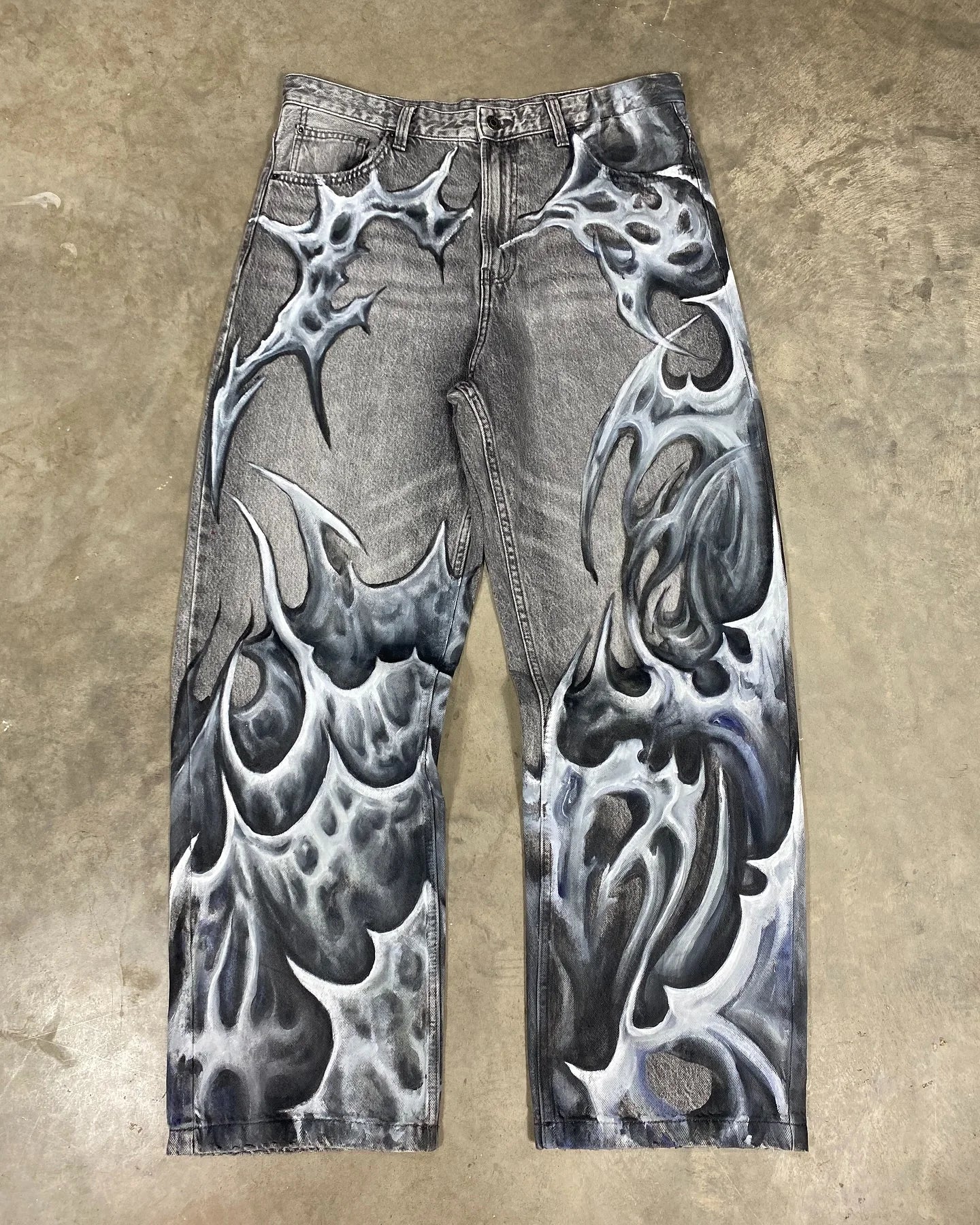 Silver Blade Denim Jeans