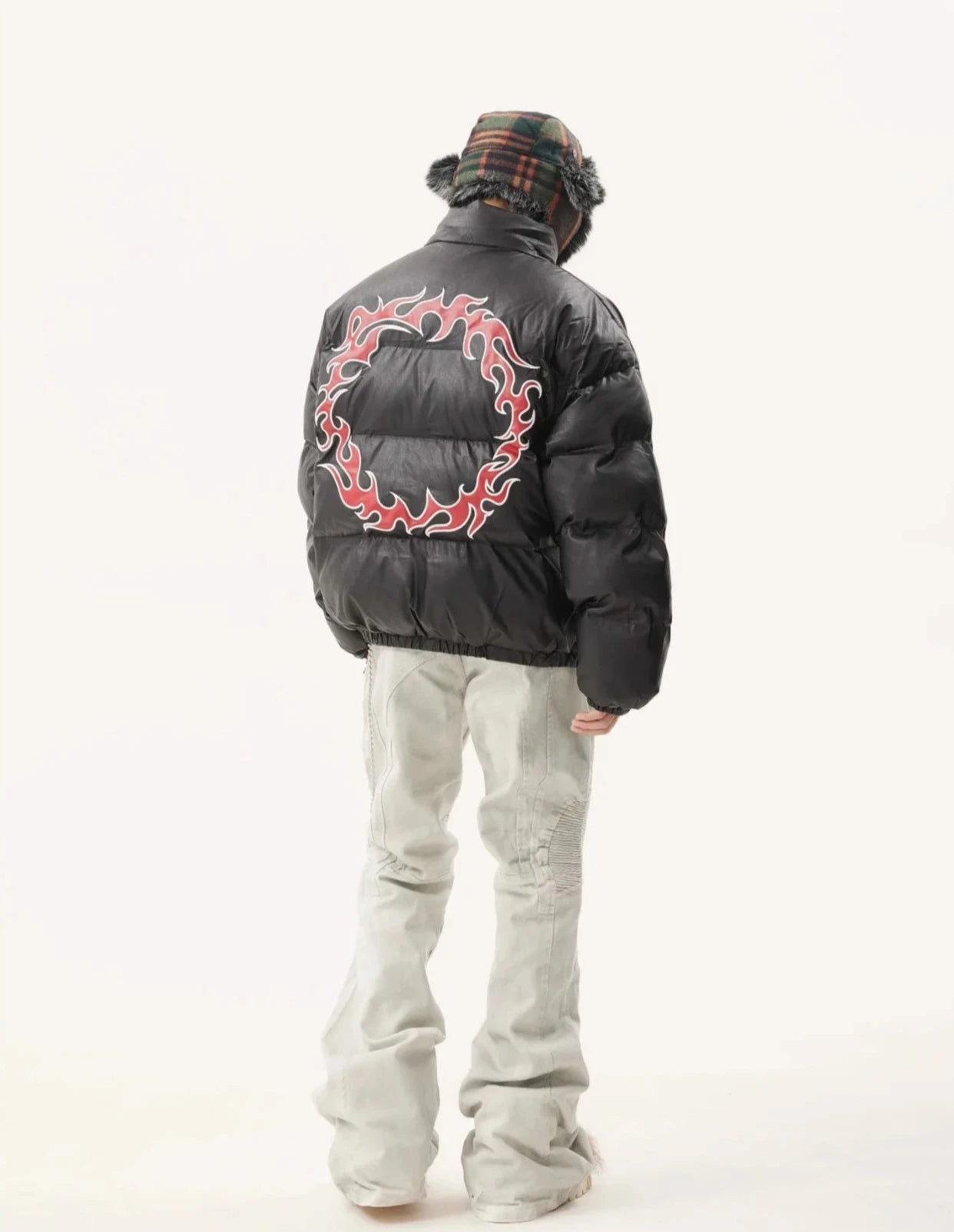 Fire Branded Puffer Jacket